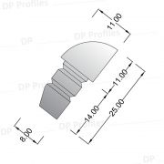 SPCR (08mm/10mm/12mm) - Special Profiles στο D. P. PROFILES