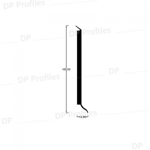 10590 (100mm) - PVC στο D. P. PROFILES